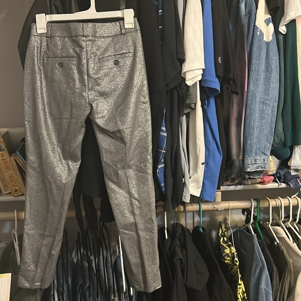 Banana republic glittery avery pants size 00P - Picture 4 of 4